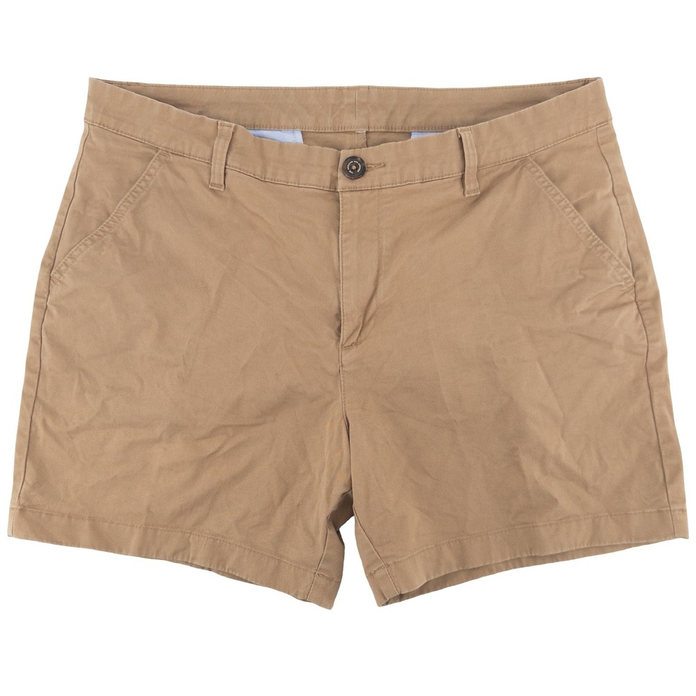 Chubbies Mens 36 Shorts Tan 5.5" Inseam Originals Stretch Twill Khaki Preppy